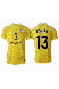 Atletico Madrid Jan Oblak #13 Keeper Fotballdrakt Tredje Klær 2024-25 Korte ermer